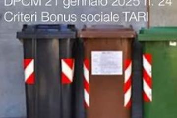Bonus Sociale Rifiuti