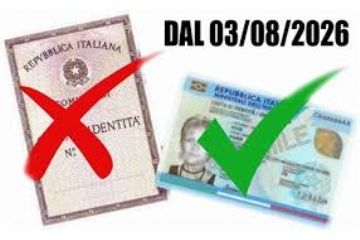 Cessazione validit&#224; carta identit&#224; cartacea dal 3 agosto 2026